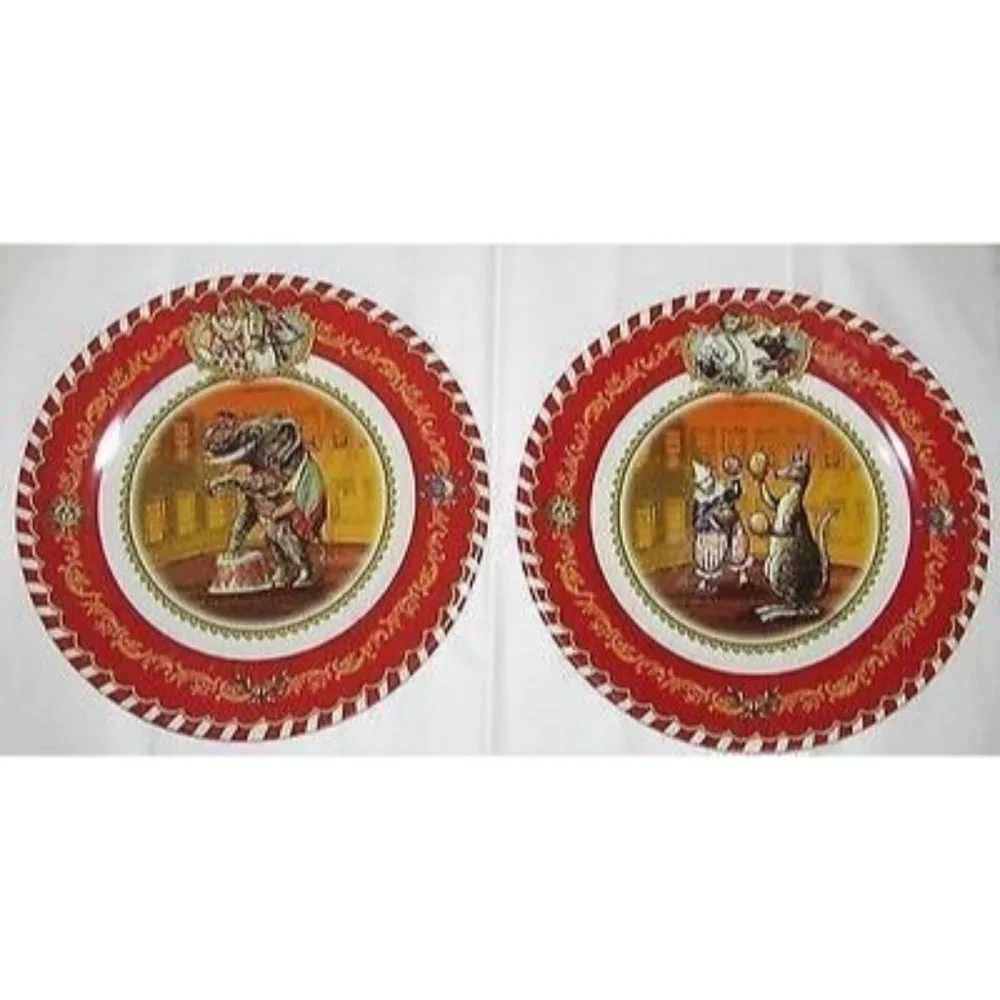 Restoration Hardware Enamel Metal Plates